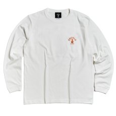 画像2: GLITTER BONG L/S(WHITE/ORANGE) (2)