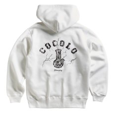 画像1: THUNDER BONG HOODIE(WHITE) (1)