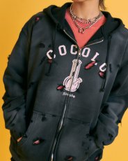 画像3: BONG DAMAGE ZIP HOODIE (3)