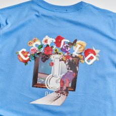 画像3: FLOWER COLLAGE S/S(SAXE BLUE) (3)