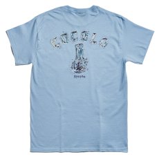 画像1: CRYSTAL BONG S/S(LIGHT BLUE) (1)