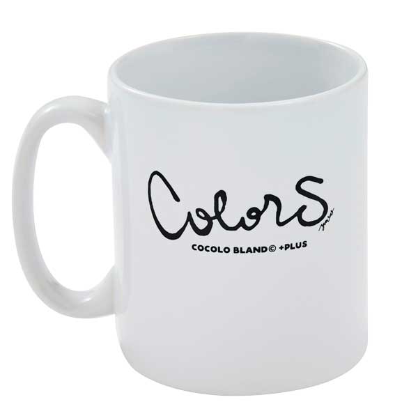 COLORS MUG CUP (WHITE) - COCOLOBLAND WEB STORE
