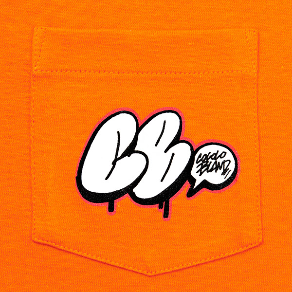 Logo Pocket Tee – Sliced Orange
