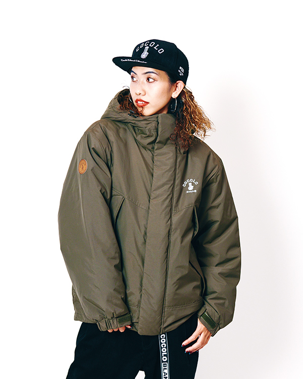 556 OUTDOOR SHELL JACKET (OLIVE) - COCOLOBLAND WEB STORE
