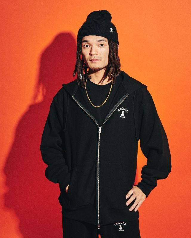 BACK BONG HEAVY ZIP PARKA (BLACK) - COCOLOBLAND WEB STORE