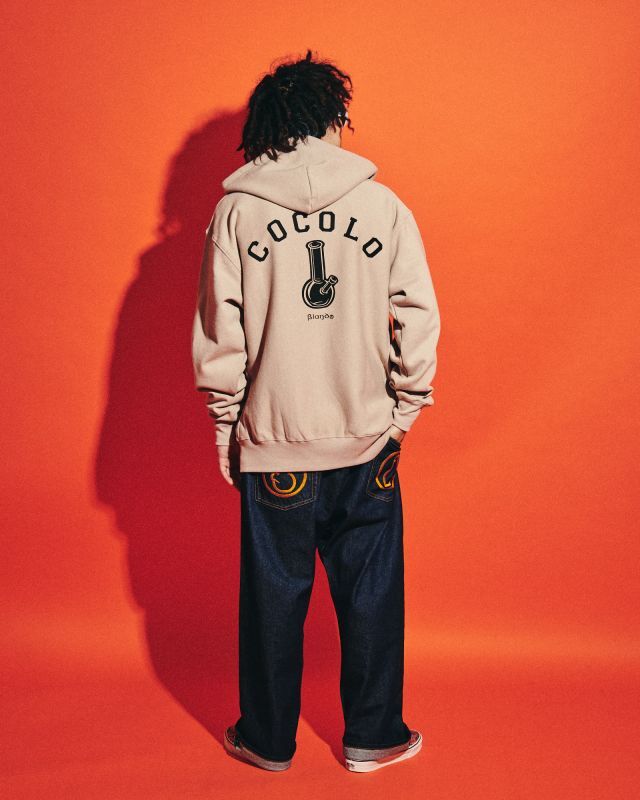 COCOLO BACK BONG HEAVY HOODIE