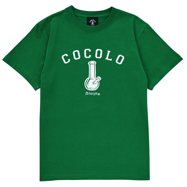 ORIGINAL BONG S/S TEE (GREEN) - COCOLOBLAND WEB STORE