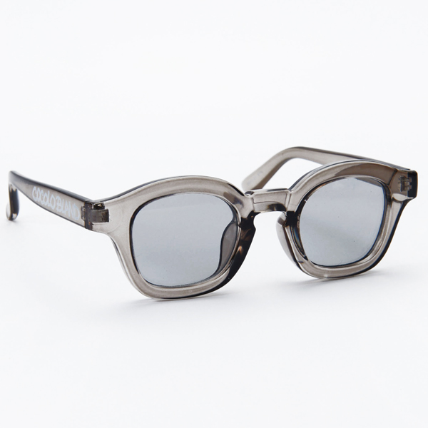 OVAL TOY SUNGLASSES (BLACK/SMOKE)