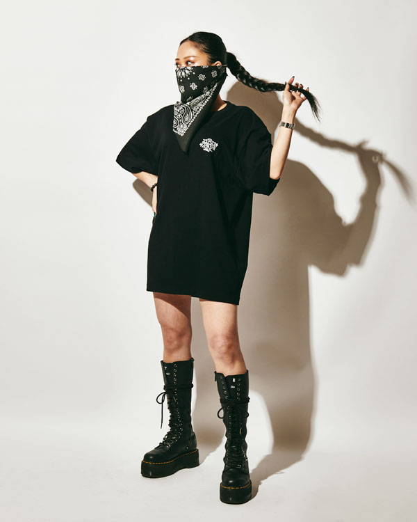 TAGGING BONG S/S(BLACK） - COCOLOBLAND WEB STORE