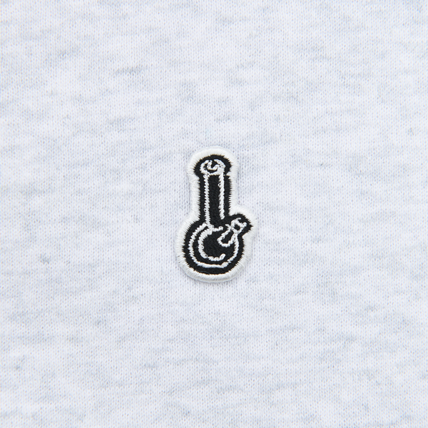 画像5: NAME LOGO BOX ZIP HOODIE(ASH) (5)