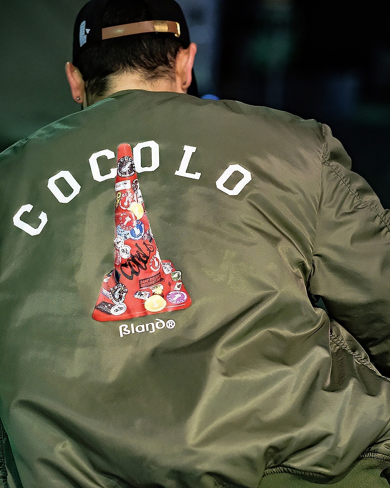 TRAFFIC CONE MA-1(OLIVE) - COCOLOBLAND WEB STORE